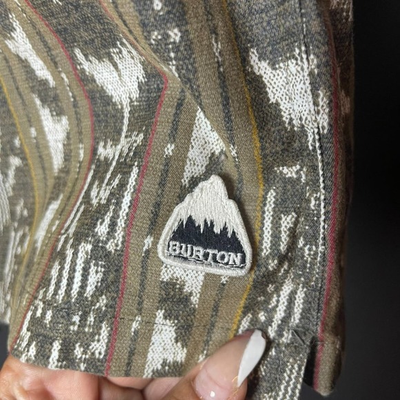 Burton Men's Green/Multicolor Moxie Kelp Guatikat Print Boardshorts Size 38 - Picture 6 of 10